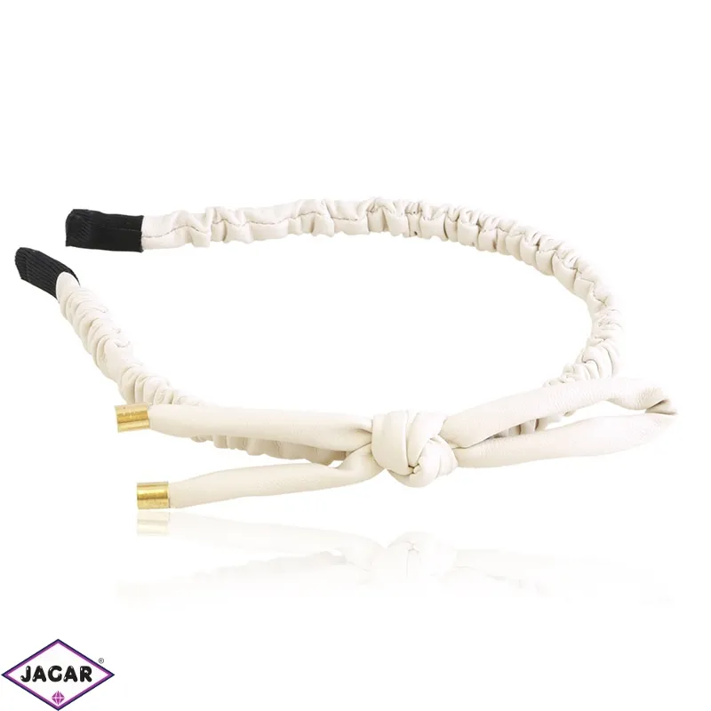 Opaska ekoskóra z kokardką OPS2675 Opaska ekoskóra z kokardką OPS2675