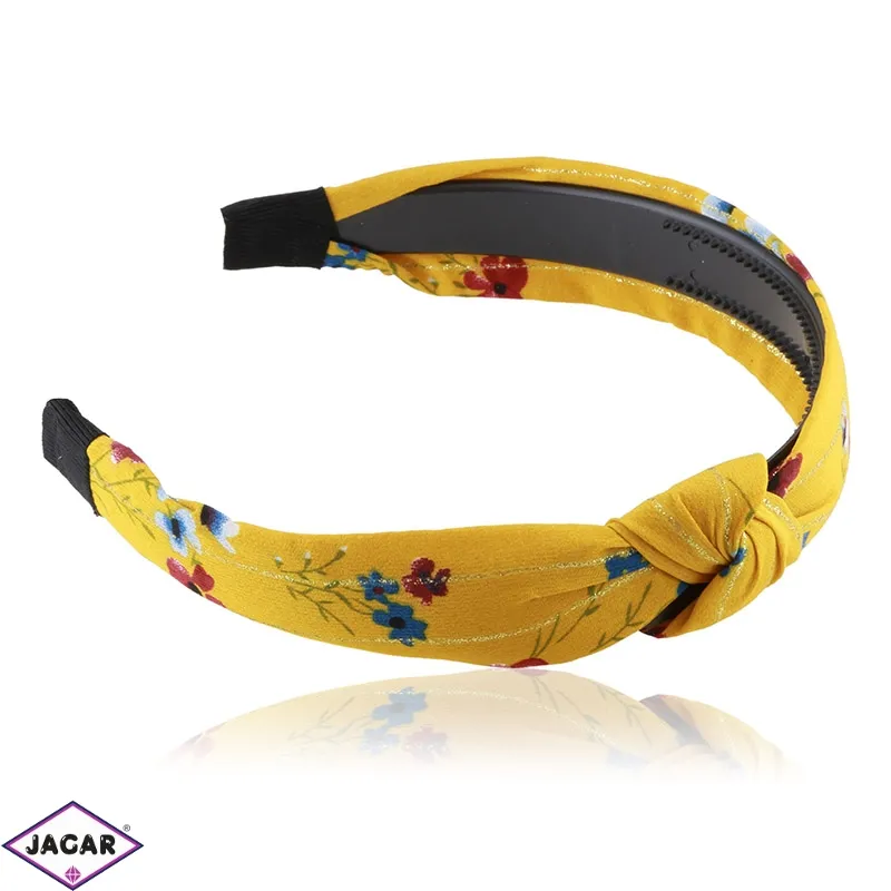 Opaska z supełkiem floral OPS2685 Opaska z supełkiem floral OPS2685