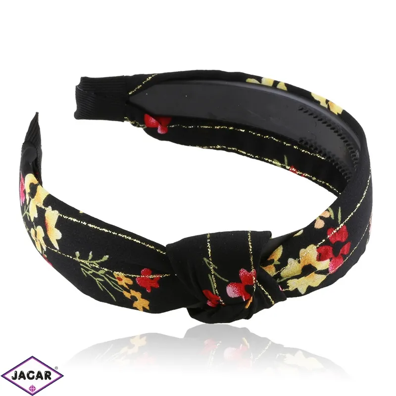 Opaska z supełkiem floral OPS2687 Opaska z supełkiem floral OPS2687