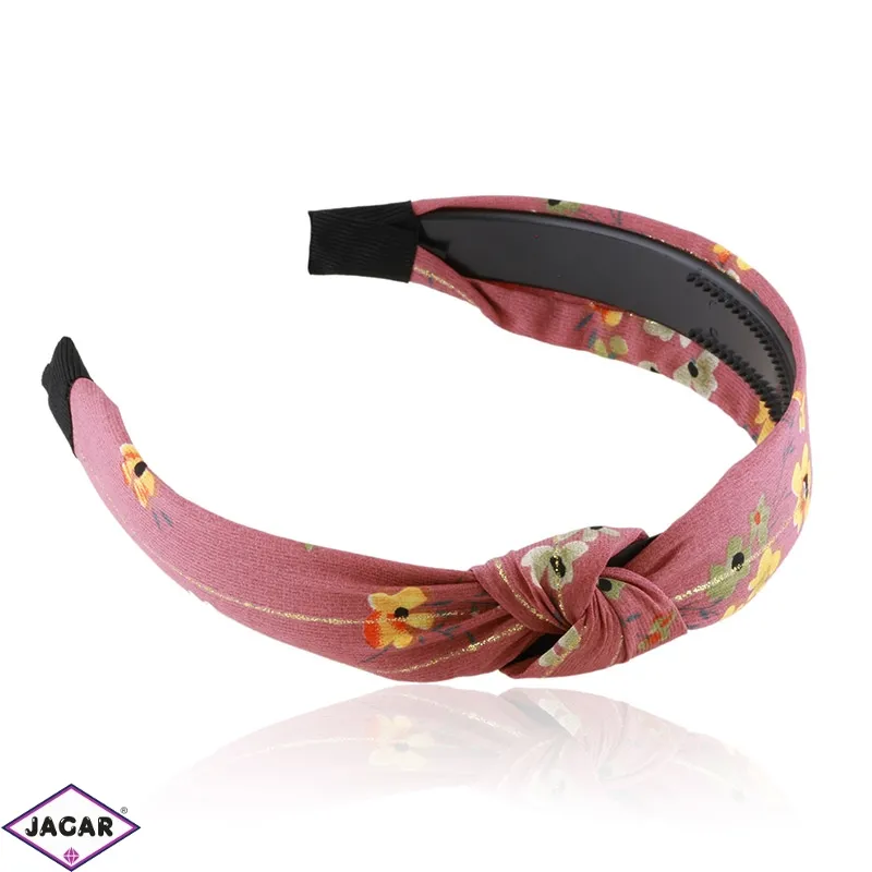 Opaska z supełkiem floral OPS2688 Opaska z supełkiem floral OPS2688