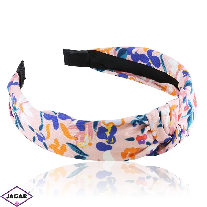 Opaska wzorzysta w kwiaty OPS2697 Opaska wzorzysta w kwiaty OPS2697
