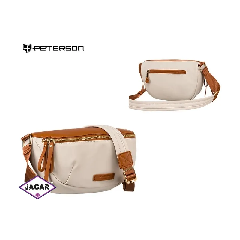 Torebka PTN JN-02 Ivory-Brown TD1330