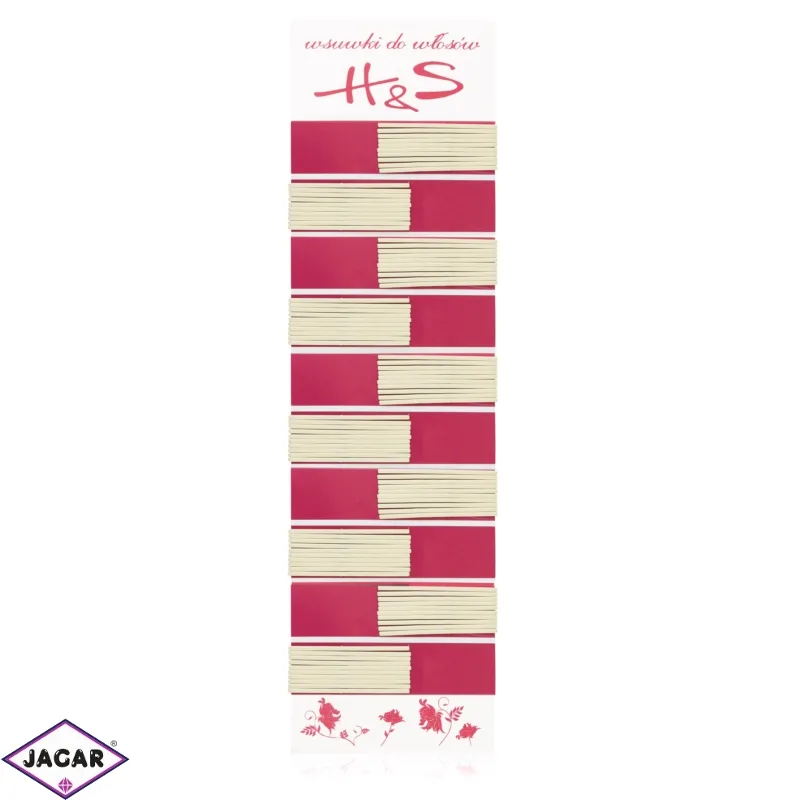 Wsuwki do włosów jasny blond krótkie 4cm WS106 Wsuwki do włosów jasny blond krótkie 4cm WS106
