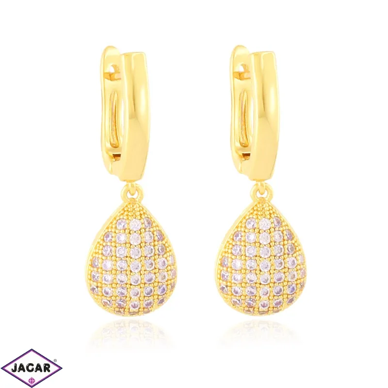 Kolczyki wiszące z kryształkami 14k EAP43553