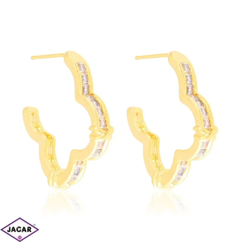 Kolczyki stalowe z kryształkami 14k EAP43554 Kolczyki stalowe z kryształkami 14k EAP43554