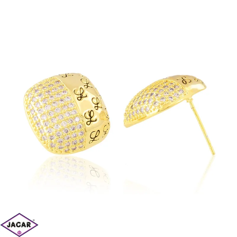 Kolczyki stalowe z kryształkami 14k EAP43560 Kolczyki stalowe z kryształkami 14k EAP43560