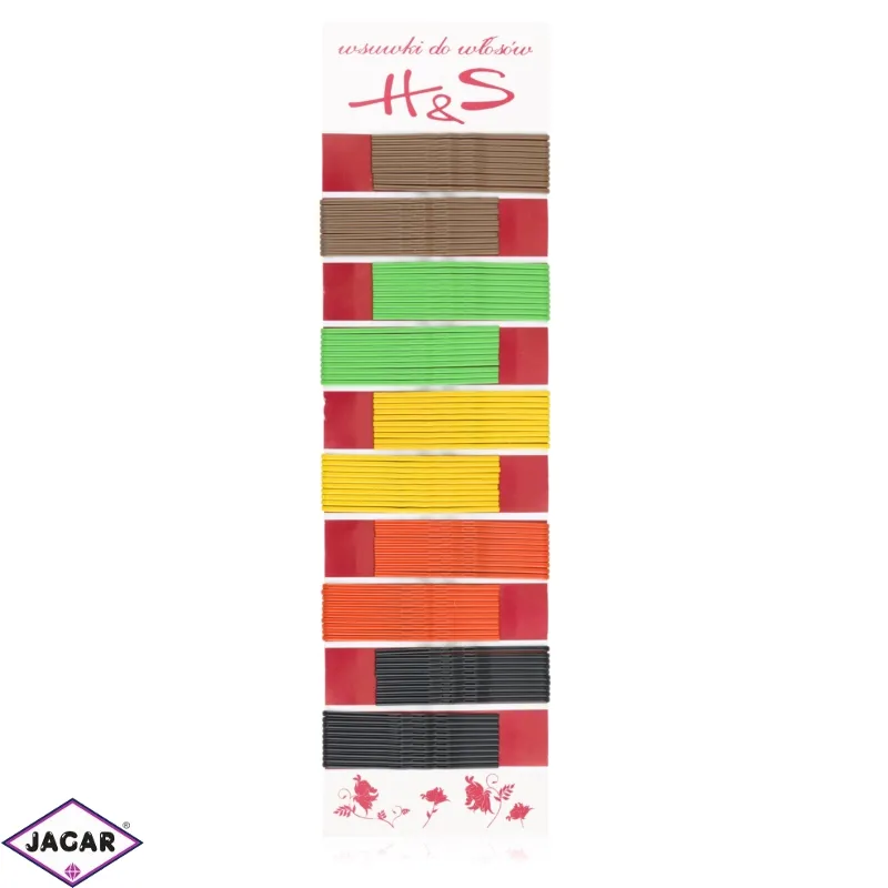 Wsuwki do włosów mix lato długie 6cm WS113