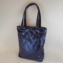 Torba damska shopper pikowana granatowa TD1224