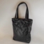 Torba damska shopper pikowana czarna TD1225