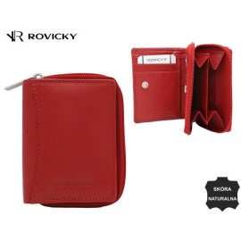 Portfe damski skórzany R-23-17-LFN Red P2300