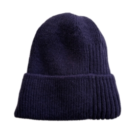 Czapka beanie ocieplana futerkiem CD794