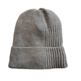 Czapka beanie ocieplana futerkiem CD795