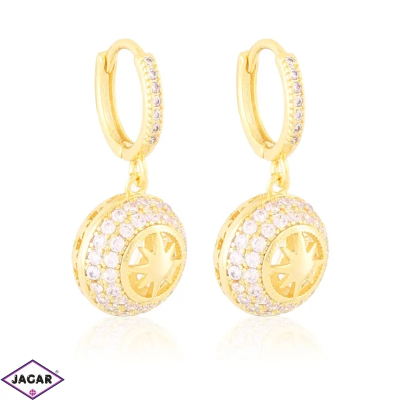 Kolczyki 14k z kryształkami 7C7C EAP43796