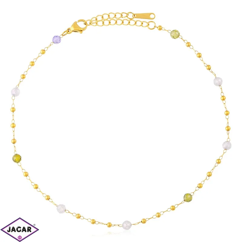 Bransoletka stalowa na kostkę Moonriver BP22243 Bransoletka stalowa na kostkę Moonriver BP22243