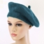 Beret damski alpaka fioletowy CD786