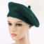 Beret damski alpaka zielony CD788