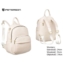 Plecak damski PU R-KP-22-A19 L.Beige PL498