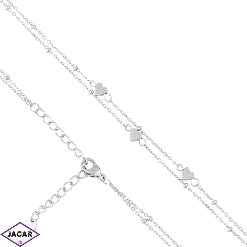 Bransoletka stalowa na kostkę Moonriver BP22333 Bransoletka stalowa na kostkę Moonriver BP22333