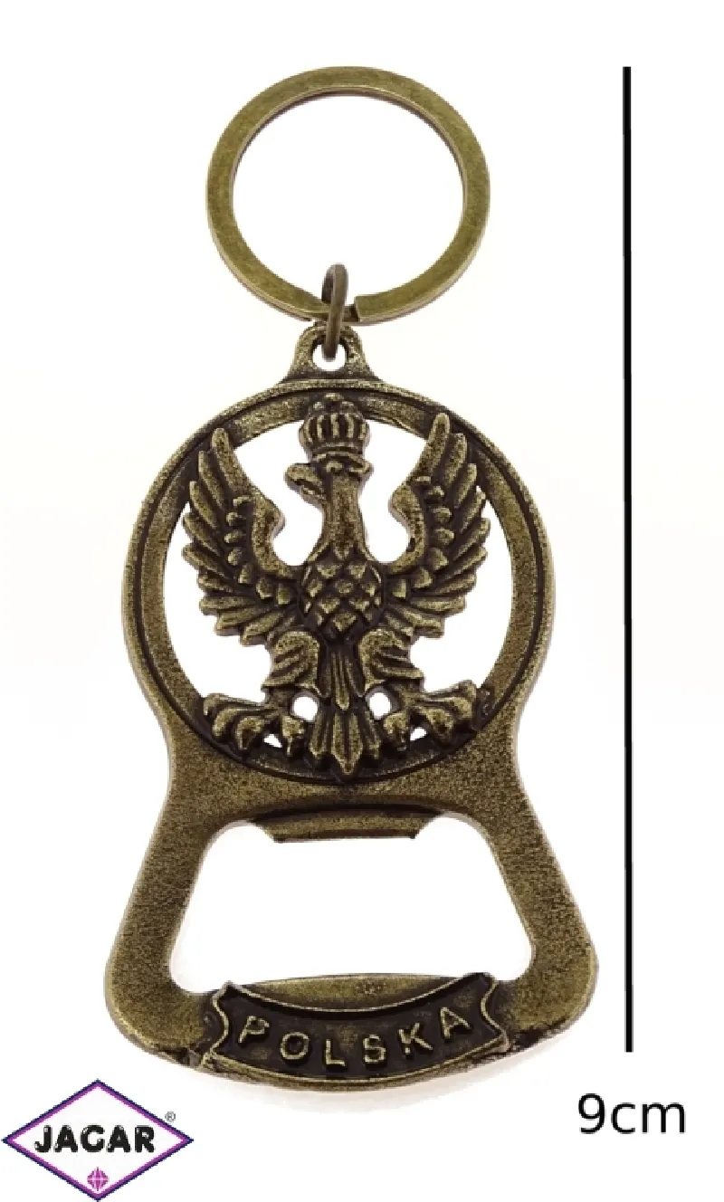 Brelok metalowy - otwieracz Orzeł BM66 Brelok metalowy - otwieracz Orzeł BM66