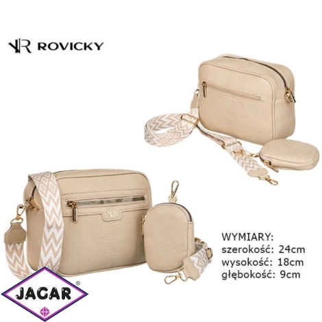 Torebka damska R-KP-05-F19 4065 D.Beige TD1247