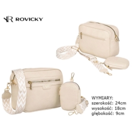 Torebka damska R-KP-05-F19 Beige 9365 TD1248