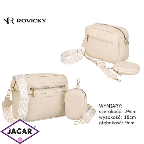 Torebka damska R-KP-05-F19 Beige 9365 TD1248