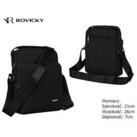 Torba męska R-2562-2 Black TM28