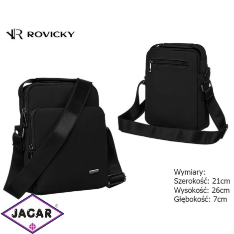 Torba męska R-2562-2 Black TM28