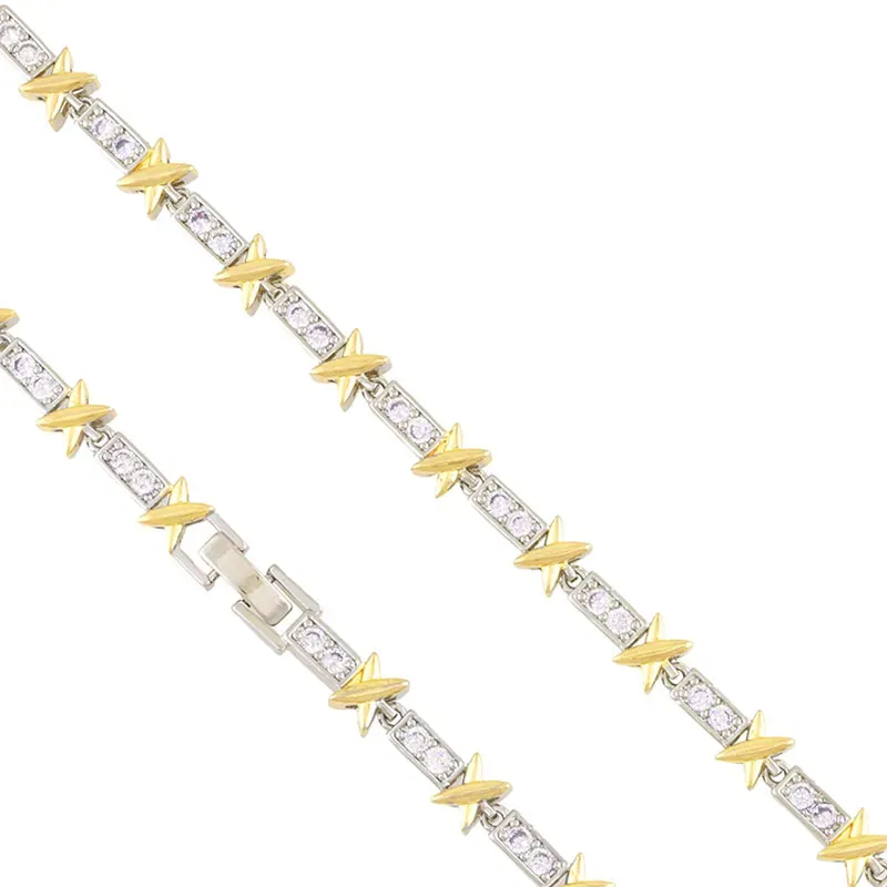 Bransoletka stal z kryształkami Moonriver BP22417 Bransoletka stal z kryształkami Moonriver BP22417