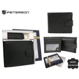 Zestaw skórzany PTN SET-M-N992L-D Black P2400