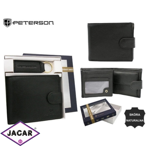 Zestaw skórzany PTN SET-M-N992L-D Black P2400