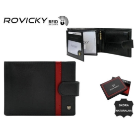 Portfel skórzany męski N992L-RVTP Black P2417