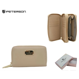 Portfel damski PU PTN 007-F8 Beige P2420