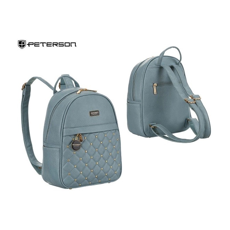 Plecak damski PU PTN SPY-1-F19 Blue PL544 Plecak damski PU PTN SPY-1-F19 Blue PL544