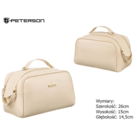 Kosmetyczka damska PTN KOS-L05-P Cream KOS508