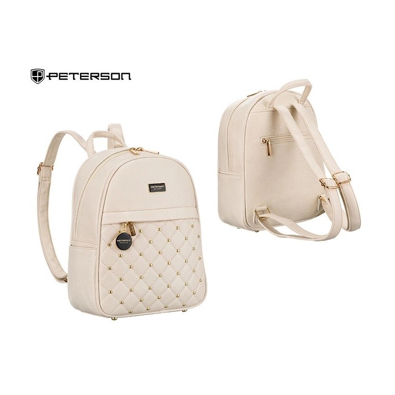 Plecak damski PU PTN SPY-1-F19 L.Beige PL546 Plecak damski PU PTN SPY-1-F19 L.Beige PL546