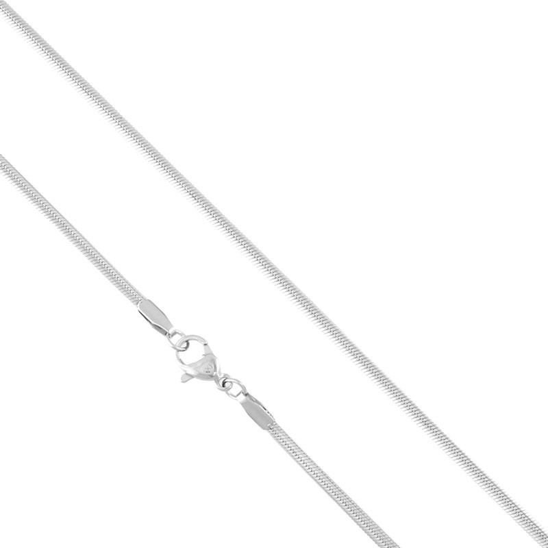 Łańcuszek stalowy żmijka 45cm Xuping LAP4999 Łańcuszek stalowy żmijka 45cm Xuping LAP4999