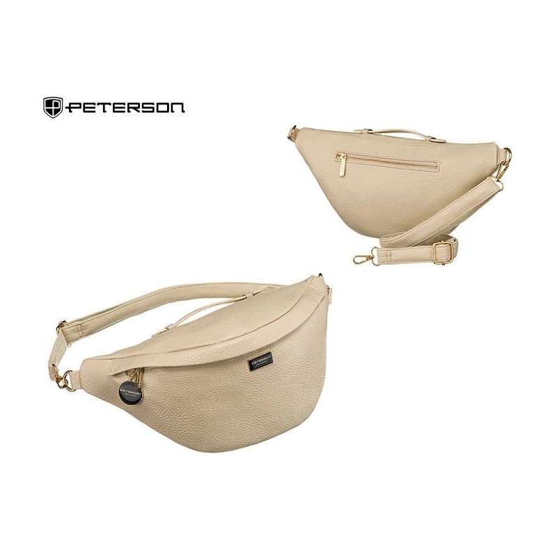 Saszetka nerka PU PTN SSY-2-F19 D.Beige TD1342 Saszetka nerka PU PTN SSY-2-F19 D.Beige TD1342