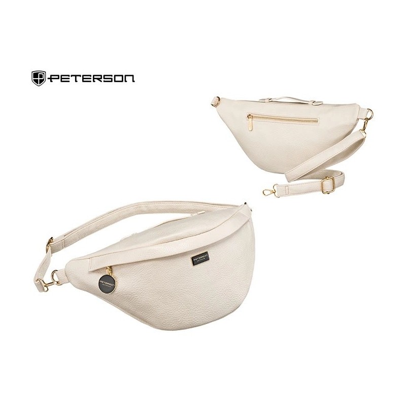 Saszetka nerka PU PTN SSY-2-F19 L.Beige TD1343 Saszetka nerka PU PTN SSY-2-F19 L.Beige TD1343