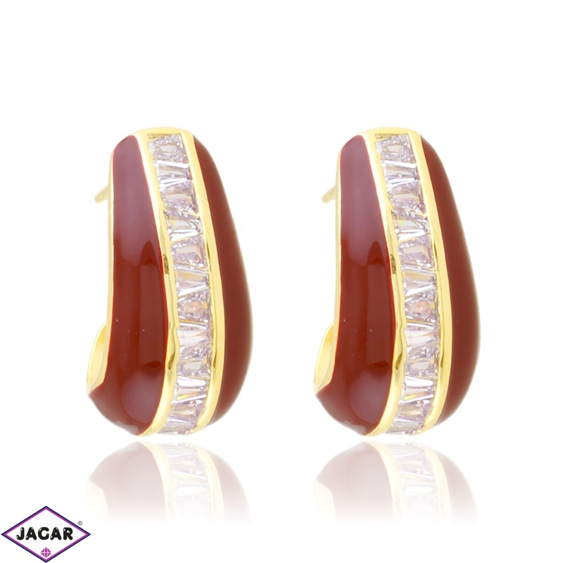 Kolczyki stalowe emaliowane EAP40096 Kolczyki stalowe emaliowane EAP40096