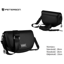 Torebka damska PU PTN TOR-ALE-19 Black TD1262