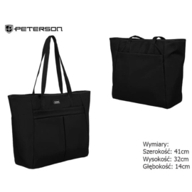 Torebka damska PTN CTY-09 Black TD1265