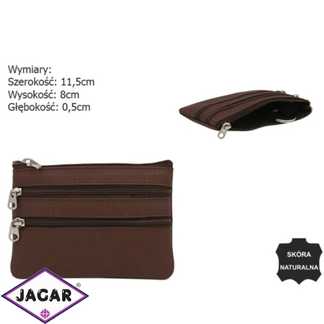 Skórzane etui na klucze 34800-ACL Brown P2446