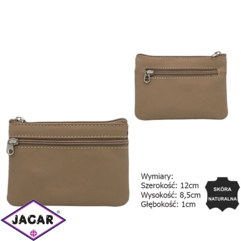 Skórzane etui na karty 34803-ACL D.BEIGE P2456