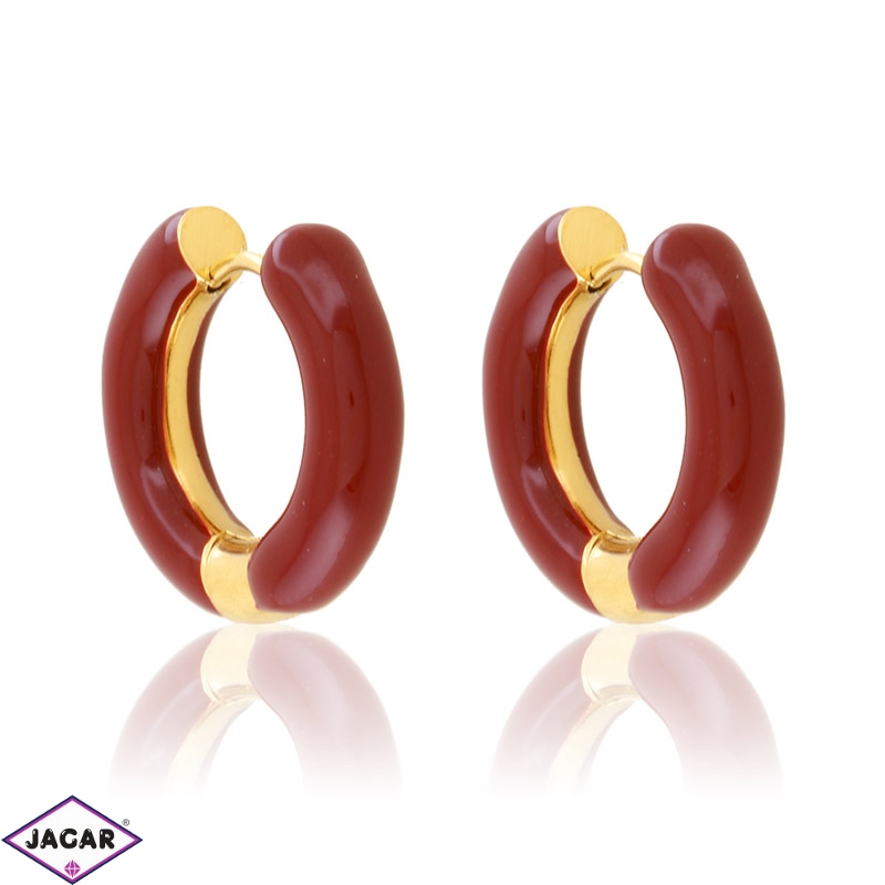 Kolczyki stalowe emaliowane EAP40597 Kolczyki stalowe emaliowane EAP40597