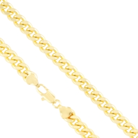 Łańcuszek pancerka 14K 60cm Milan LAP4939