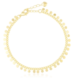Bransoletka z kryształkami 14k BP22007