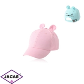 Czapka z daszkiem różowa 48-50cm CN527
