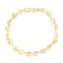 Bransoletka stal z kryształkami 14k Milan BP22065