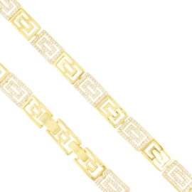 Bransoletka greek 14k Aisadi BP22087